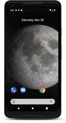 Moon 3D Live Wallpaper android App screenshot 6